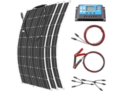 Cargador De Panel Solaire Flexible 12v 600w 100w 200w 300w 400w 500w Mejor Monocristalino