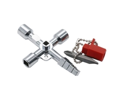 Llave Triangular Y Cuadrada Universal Para Armario Eléctrico De Ascensores De Tren, Llave En T De Alta Calidad.