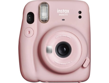 Cámara Instantánea FUJIFILM Instax Mini 11 (Rosa - Obturación: 1/2-1/250 s - 2 x Pilas AA LR6)