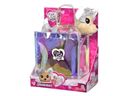 Perro de peluche Simba Chi Chi Love Shimmer en bolsa, 20 cm