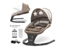 Columpio y mecedora eléctrica para bebé Lorelli Siena Mocha