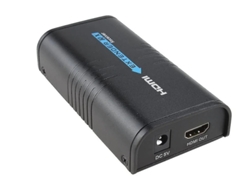 Solo Receptor Lkv373 Hdmi 1080p Para Extensor Hasta 100 120 Metros Arriba Cat5e Cat6 Negro Yizhood