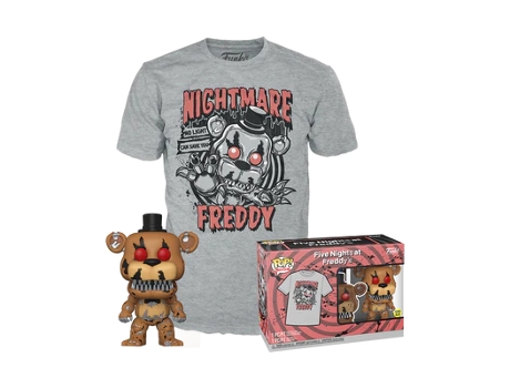Funko Pop Y Tee Games Fnaf Freddy Gitd Exclusivo 111 L Funko Pop!