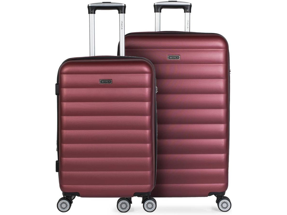 Conjunto de Maletas de Viaje ITACA ABS extensibles Rojo (170 L)