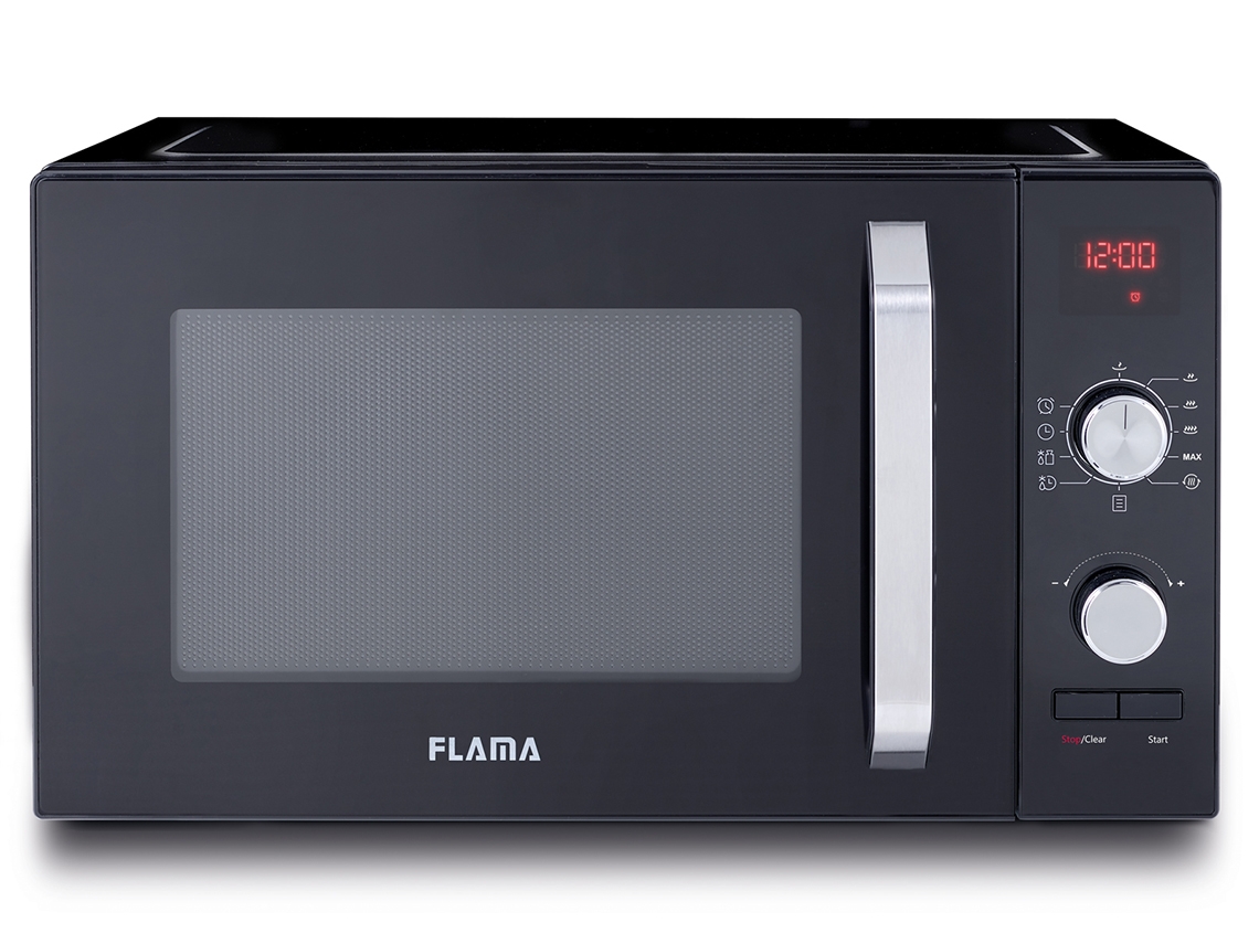Microondas FLAMA 1837FL (23 L - Sin grill - Negro)