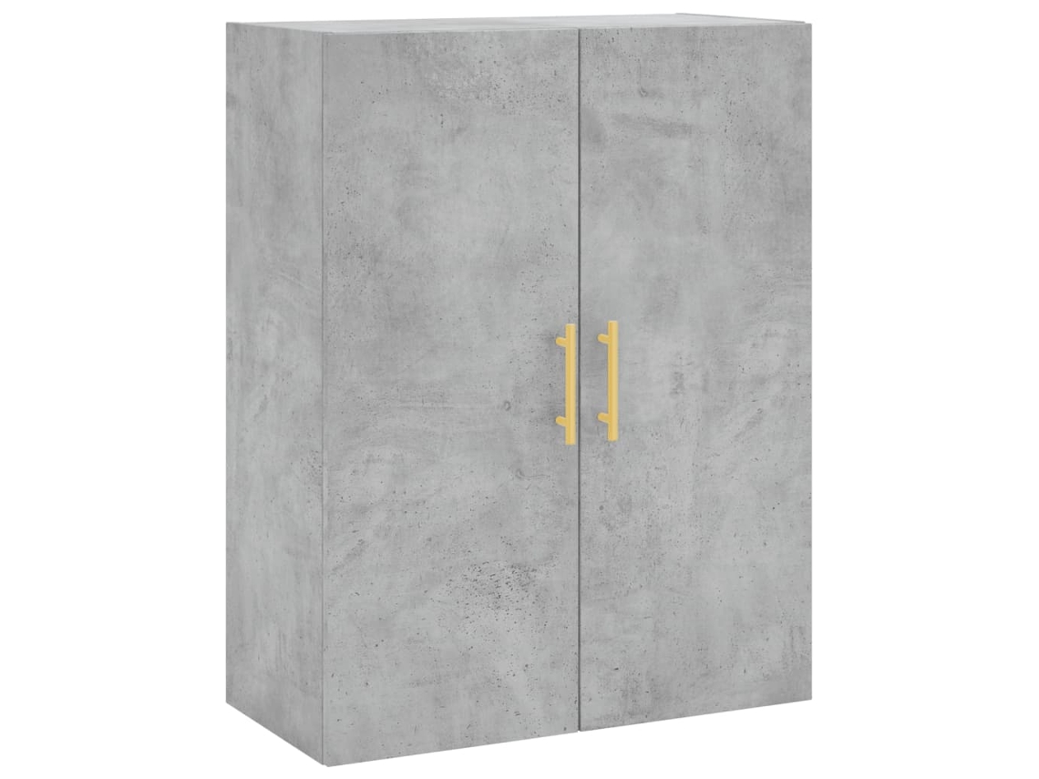 Maison Exclusive - Armario De Pared Gris Hormigón 69,5x34x90 Cm