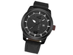 Reloj De Cuarzo Impermeable Para Hombre Con Correa De Pu, Diseño Moderno.