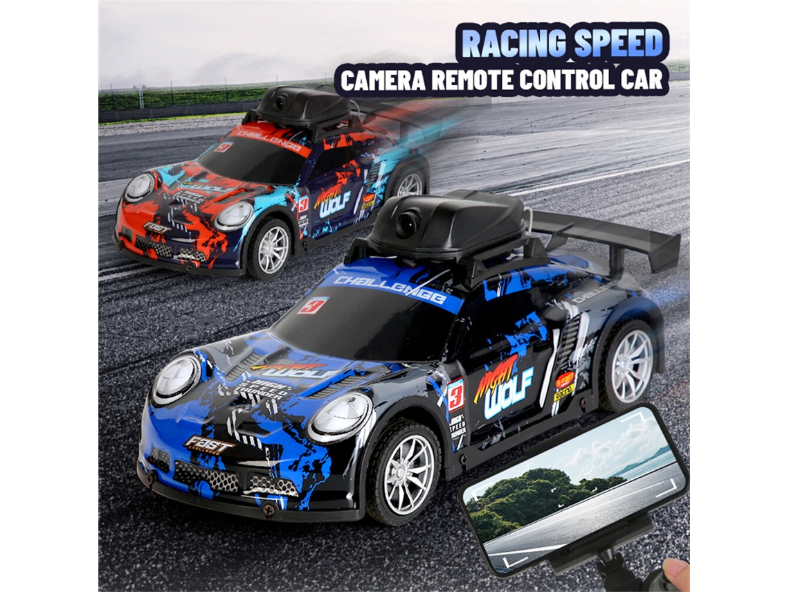Azullh C076s Rtr 2.4g 2wd Coche Rc De Derrape Con Cámara Vehículos De Carreras De Alta Velocidad Control Remoto Luz Led Juguetes Modelos