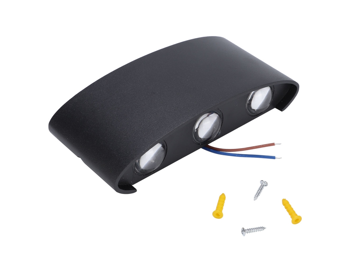Yncm2026-lámpara De Pared Led Moderna 6w Para Sala Dormitorio Hotel Luz Blanca Fría Ac85-265v