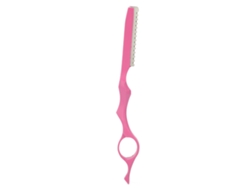 Navaja Profesional Para Adelgazar Y Estilar El Cabello Rosa De Acero Inoxidable Con Diseño Ergonómico Y Hojas Afiladas