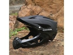 Casco Integral Profesional Para Bicicleta De Montaña Y De Carretera (negro), Talla Pequeña (58-62 Cm).