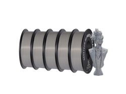 Filamento para impresora 3D, PLA ecológico, compatible con impresoras FDM, gris OEM