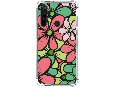 Carcasa Xiaomi Redmi Note 8T TUMUNDOSMARTPHONE Dibujos Antigolpes Flores 02 Multicolor