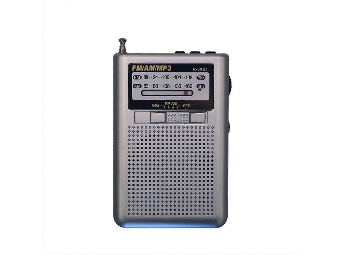 Radio GOKOCO FM AM MP3 con altavoz y pantalla