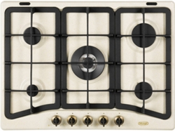 Placa de Gas DELONGHI AVF 57 PRO (Gas Butano-propano - 68 cm - Crema)