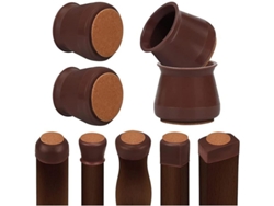 2026-protectoras De Patas De Silla, 16 Piezas, Silicona Resistente Al Agua, Para Patas Redondas 32-39mm Y Cuadradas 25-30mm