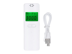 Detector De Alcohol Portátil Con Pantalla Digital, Sensor Mems De Alta Precisión, Abs Para Uso En Automóviles Y Hogares.