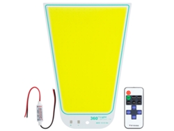 Painel De Luz Led Cob 70w 200x140mm Controle Remoto Luz Branca 6000-6500k Para Acampamento Externo