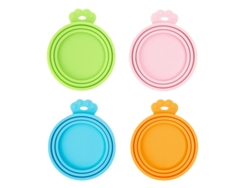 2026da-tapa De Silicona Universal Para Latas De Comida Para Gatos Y Perros, Ajusta 3 Tamaños Estándar