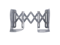 Soporte De Libros Retráctil De Metal Plegable, Ajustable Para Almacenamiento Ordenado, Ideal Para Hogar, Escuela Y Oficina