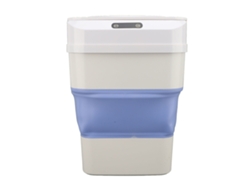 Rebe-lixeira Inteligente Sensor Automática Pasta Azul