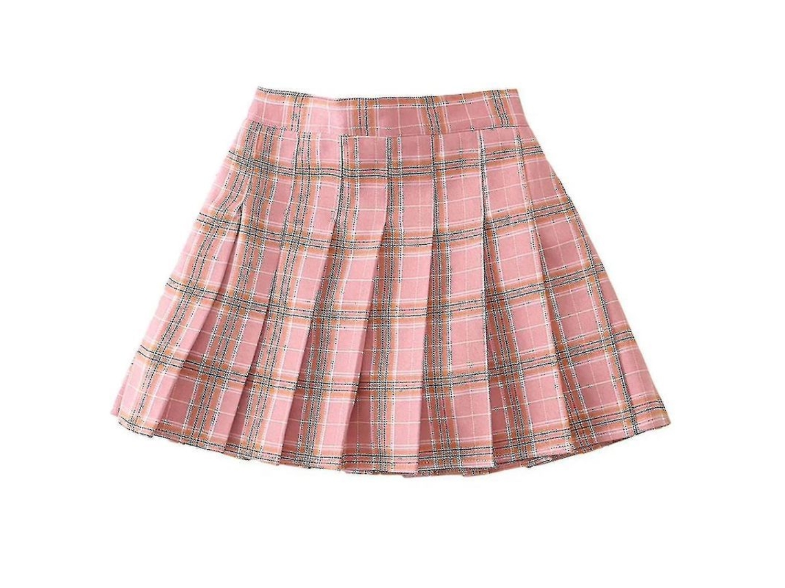 2026-falda Mini Plisada De Tenis De Cintura Alta Para Niñas Con Calzas Internas Talla 170