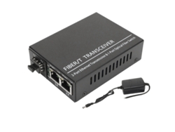 Conversor De Mídia Óptico Transceptor Fibra Sfp Para Rj45 100m Compatível Multifuncional 100‑240v