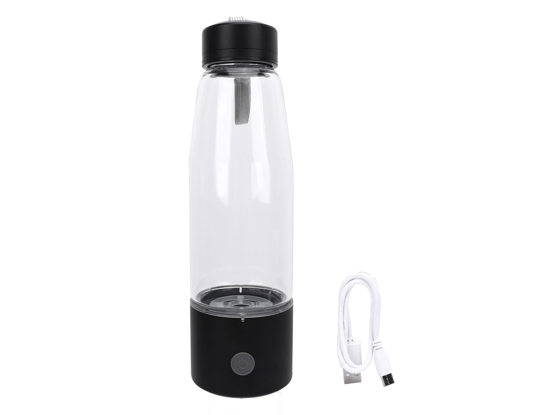 Botella De Agua Hidrogenada De 460 Ml, 2300 Ppb, Spe Pem, Recargable, Generador Rápido.