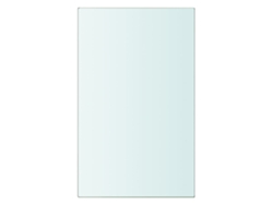 Panel De Estante Vidrio Claro 20x12 Cm