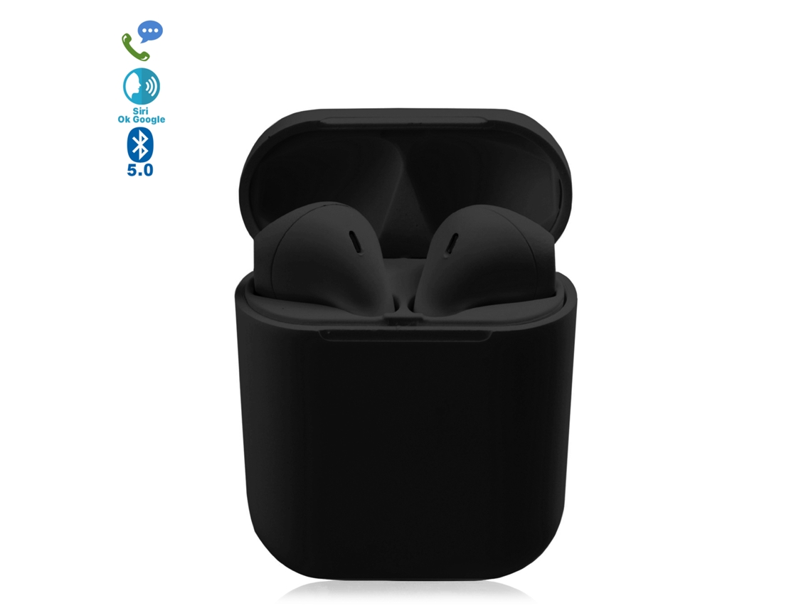 Auriculares Dam D120 Tws Bluetooth 5.0 Táctiles Con Base De Carga Y Sincronización Automática Con Ventana Emergente