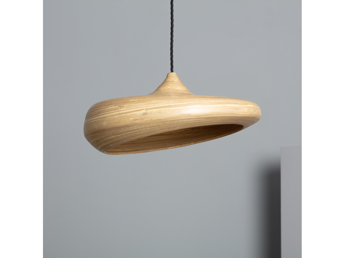 Pantalla LEDKIA de Bambú Shuka Kero Iluzzia Natural (Bambú - 14x40 cm)