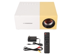 Mini Projetor Portátil Full Hd 1080p Com Alto-falantes Estéreo Para Cinema Em Casa E Ao Ar Livre Us Plug
