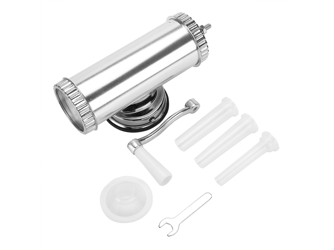 Embutidora de salchichas de aleación de aluminio de 2 lb para uso doméstico