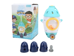 Juguete Pulverizador Giratorio Con Forma De Cohete Espacial Para Que Los Niños Jueguen Con Agua En El Parque, El Jardín O El Patio Durante El Verano.