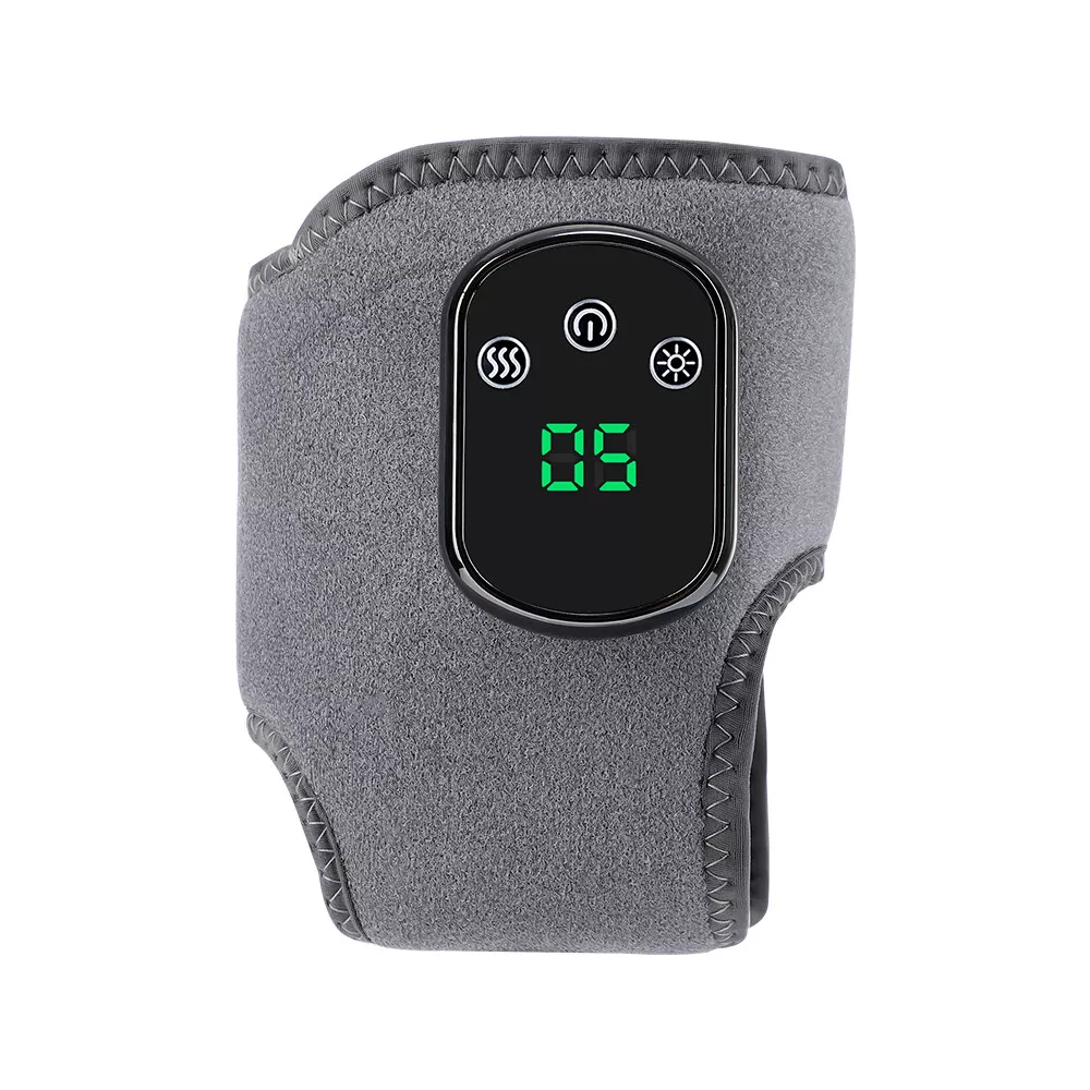 Masajeador De Pies De 3 Modos, Tobillero Calefactable De Diseño Ajustable Con Acción De Amasado Y Presión Y 5 Niveles De Calor, Dispositivo De Terapia