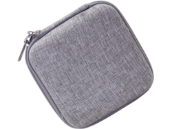 Estuche protector para discos de espuma EVA, bolsa organizadora de viaje para cables electrónicos. Gokoco