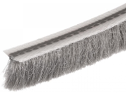 Tira De Sellado, Ranura Para Tarjeta, Cepillo Elástico Ventanas 9/32" X 5/16" 49.2 Pies