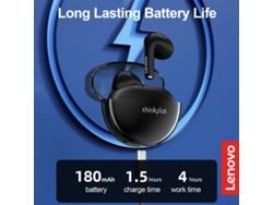 Auriculares Inalámbricos Lenovo Lp80 Bluetooth 5.3 Con Micrófono, Aislamiento De Ruido, Carga Rápida Y Control Táctico.