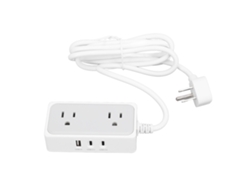 Faixa De Energia 1250w 5 Em 1 Tomada Plana Com Portas Usb C A Splitter Multi Plug Para Casa