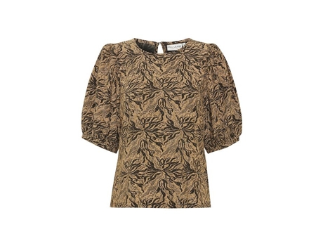 Blusa de Mujer PULZ JEANS Randy Dorado (S)