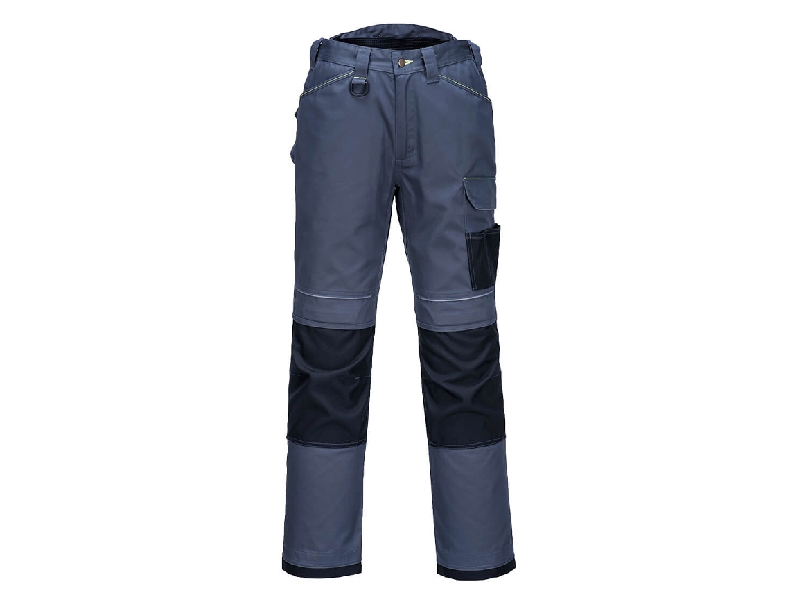 Pantalón Elástico Y Ligero Pw3 - Alta Visibilidad Gris Negro / 42