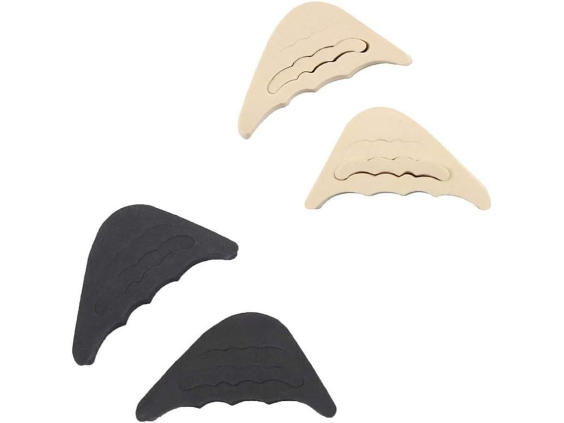Pares De Plantillas De Esponja Suave Para Zapatos Ajustables, Para Zapatos Grandes, Zapatillas Deportivas Y Calzado De Tenis.