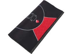 Tapete para mesa de póker, funda para juego, cojín, mantel grueso antideslizante, tamaño familiar.