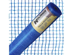 Malla Revoco Azul Rollo 50 mt. x 1 metro. Luces 10x10 mm WOLFPACK LINEA PROFESIONAL