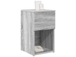 Maison Exclusive - Mueble Cama 2 Pcs Gris Sonoma 29 X 31,5 X 49 Cm