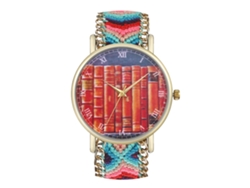 Reloj De Pulsera Unisex Informal De Moda Con Correa De Alambre Trenzado Y Movimiento De Cuarzo.