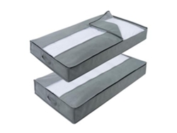 EIOORORRIY Sacos Para Debaixo Da Cama com Janela Transparente (pack De 2)
