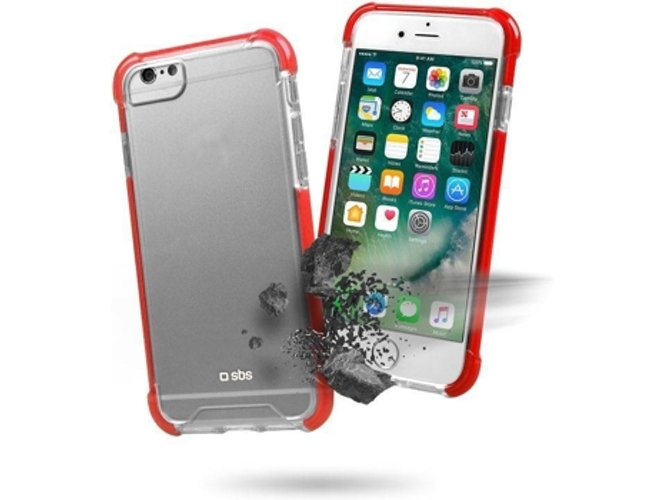 Carcasa iPhone 7, 8 SBS Hard Shock Transparente