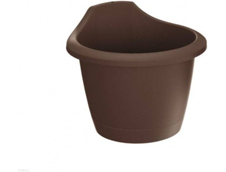 Maceta PROSPERPLAST Respana Wall (Marrón)