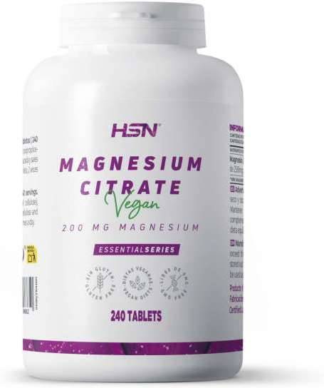 Citrato De Magnesio 200mg 240 tabs hsn complemento alimentar